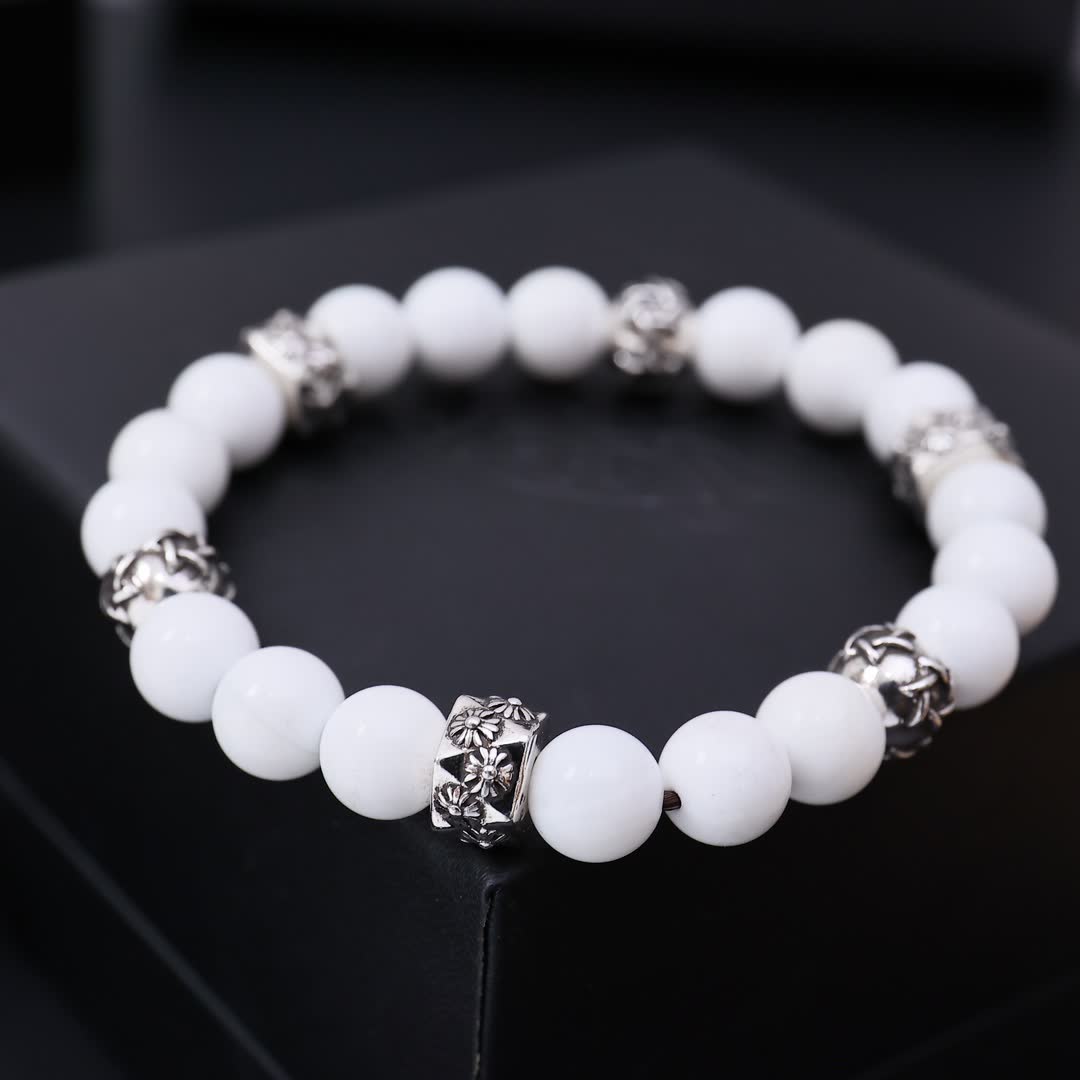 Chrome Hearts Scandinavian Design Beaded Bracelet Set